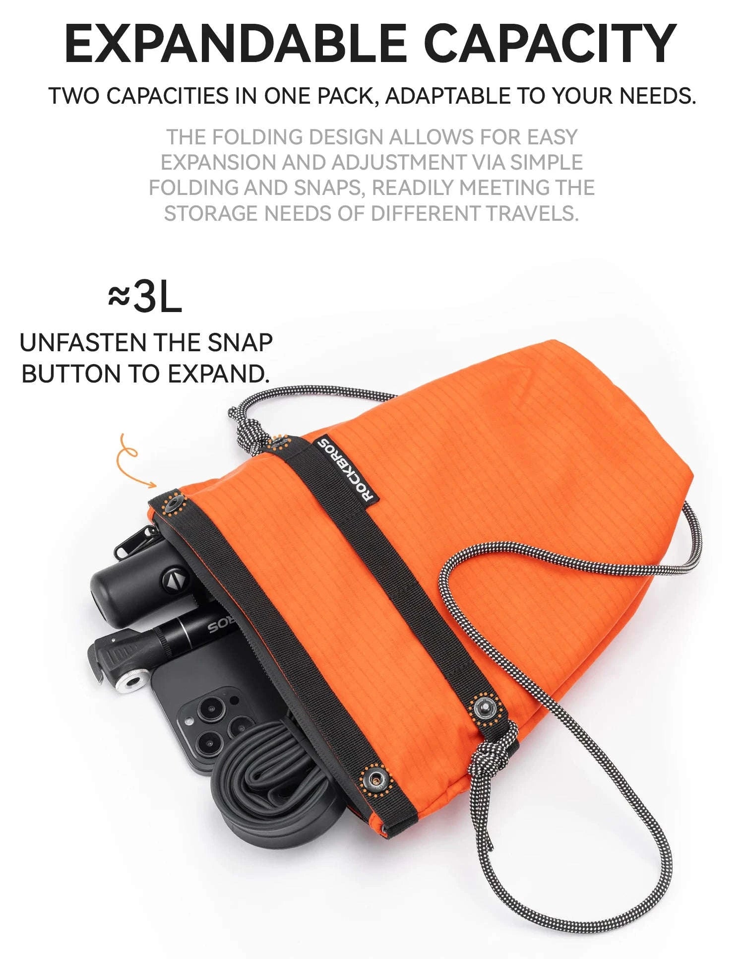 2.5L Waterproof Bike Handlebar Bag with Quick Release Mount-30110106002 / About 2.5L