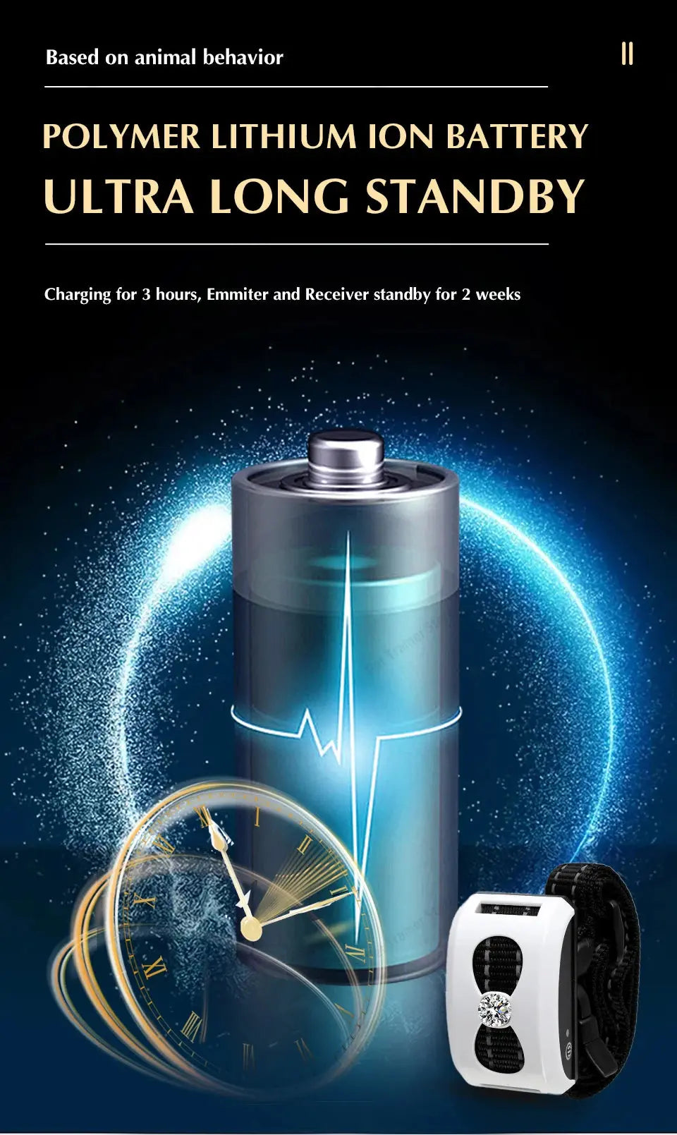 2 In 1 Electric Pet Wireless Fence Dog Training Collar Anti Runaway Up to 3 Dogs Outdoor Pet Containment Rechargeable System Spy-shop.com