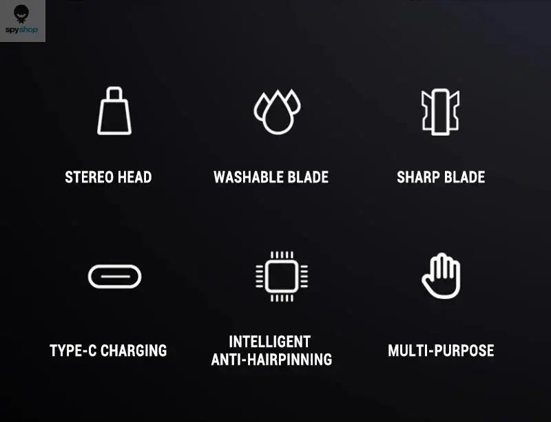 2 In 1 Electric Portable Ear And Nose Hair Trimmer Clipper 2024 Professional Painless Portable Eyebrow For Men Spy-shop.com