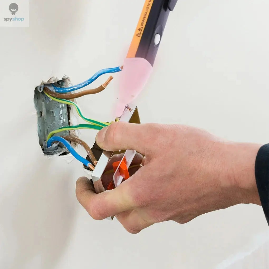 2 PCS Electrician Multifunctional Voltage Test Pen Accuracy Check Power Failure Zero Fire Line Non-Contact Detection Sensor LED