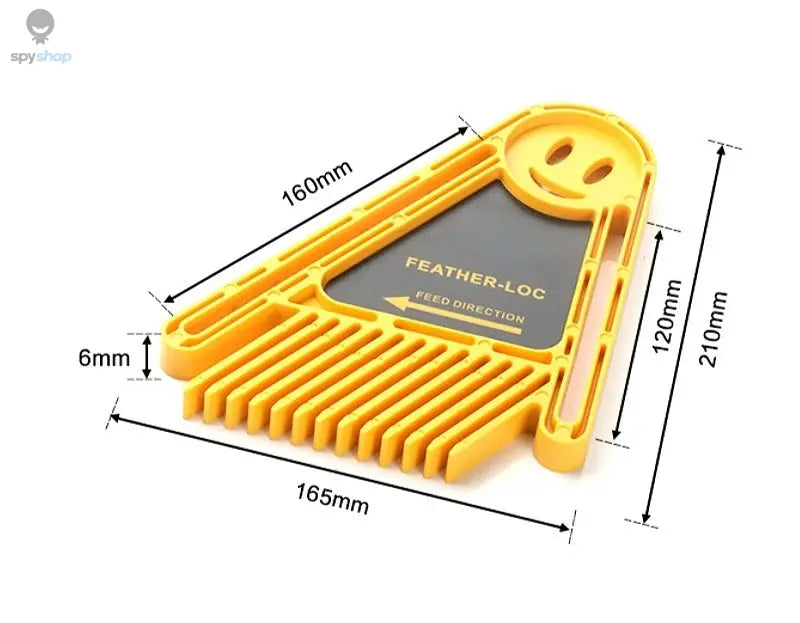 2 Pack Feather Board Double Feather Loc Board Adjustable Woodworking Safety Table Saw Push Block for Tablesaws and Router Tables