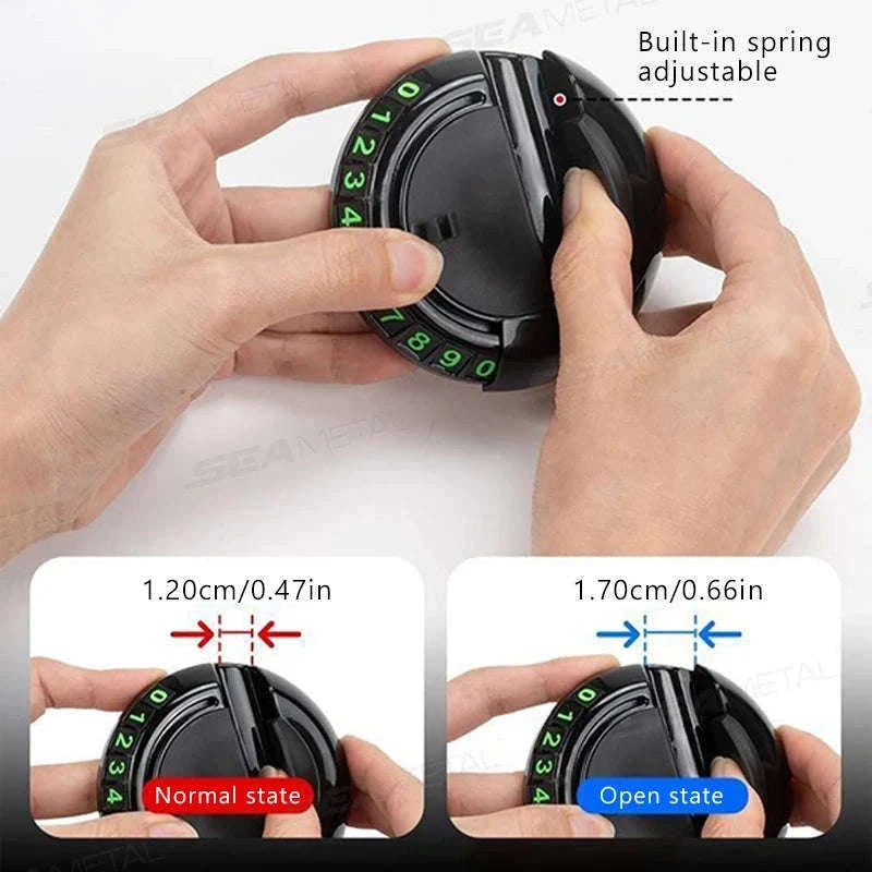 2-in-1 Dashboard Anti-Slip Mat with 360-Degree Rotating Phone Holder-Black gray