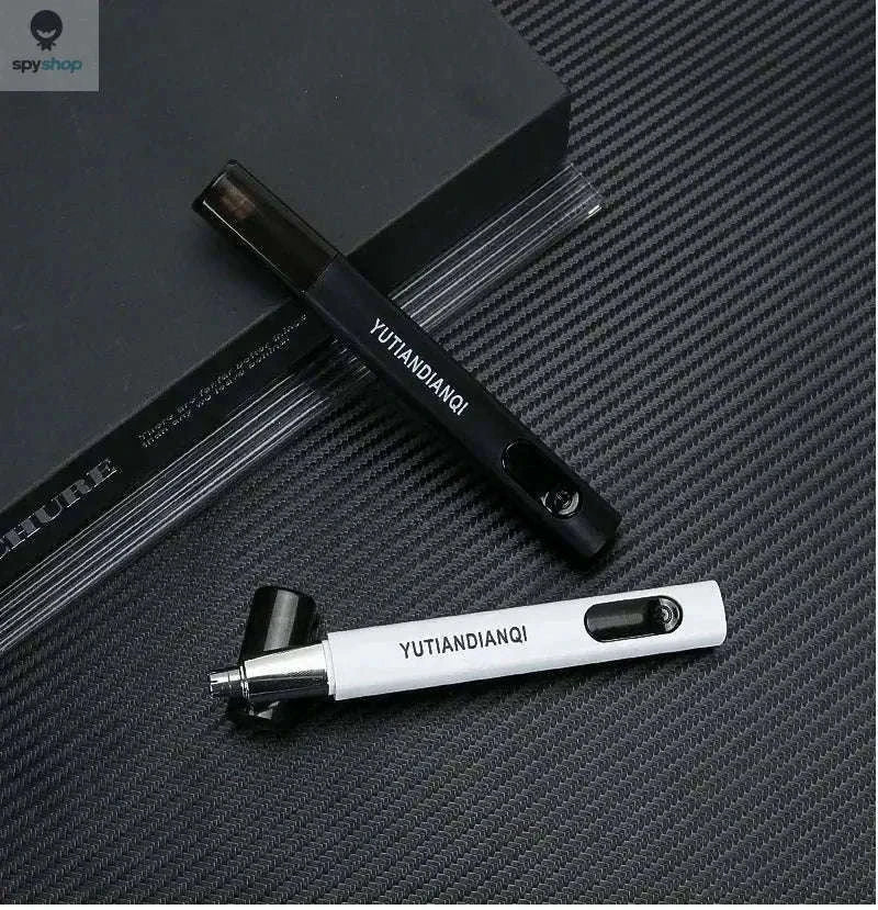 2-in-1 Electric Ear & Nose Hair Trimmer with Washable Head-orange