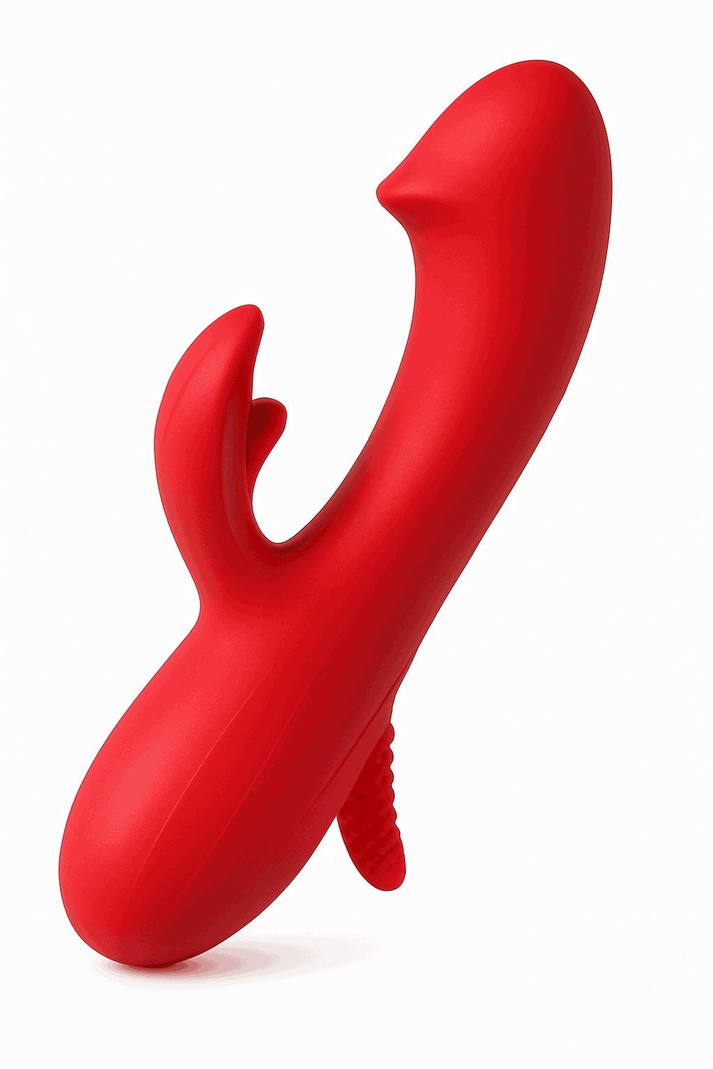 2-in-1 Tongue Licking Dildo Vibrator with Rotating Motion-0768-SND-Rad / United States