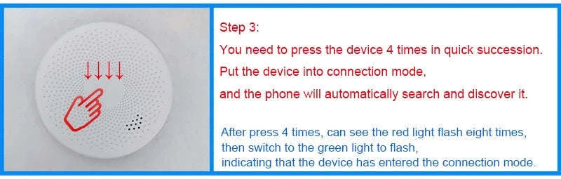 2-in-1 WiFi Smart CO & Smoke Detector Alarm-CS01W WiFi Function