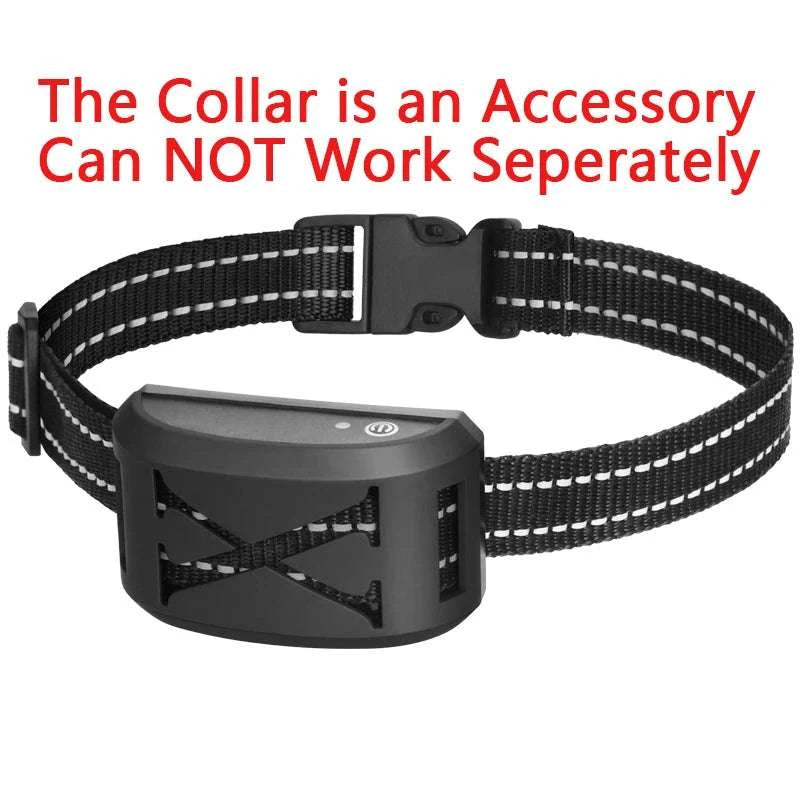 2-in-1 Wireless Dog Fence & Training Collar with Remote Control-For 3 Dogs