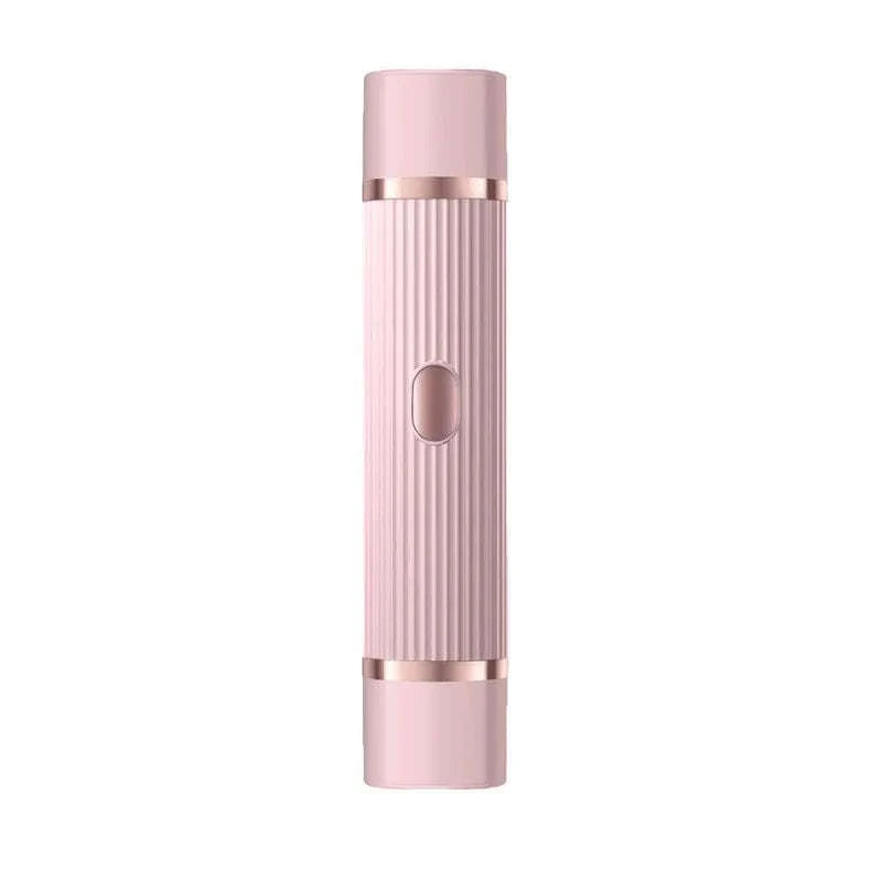 2-in-1 Women's Electric Shaver for Face, Body & Brows Wet Dry-Pink