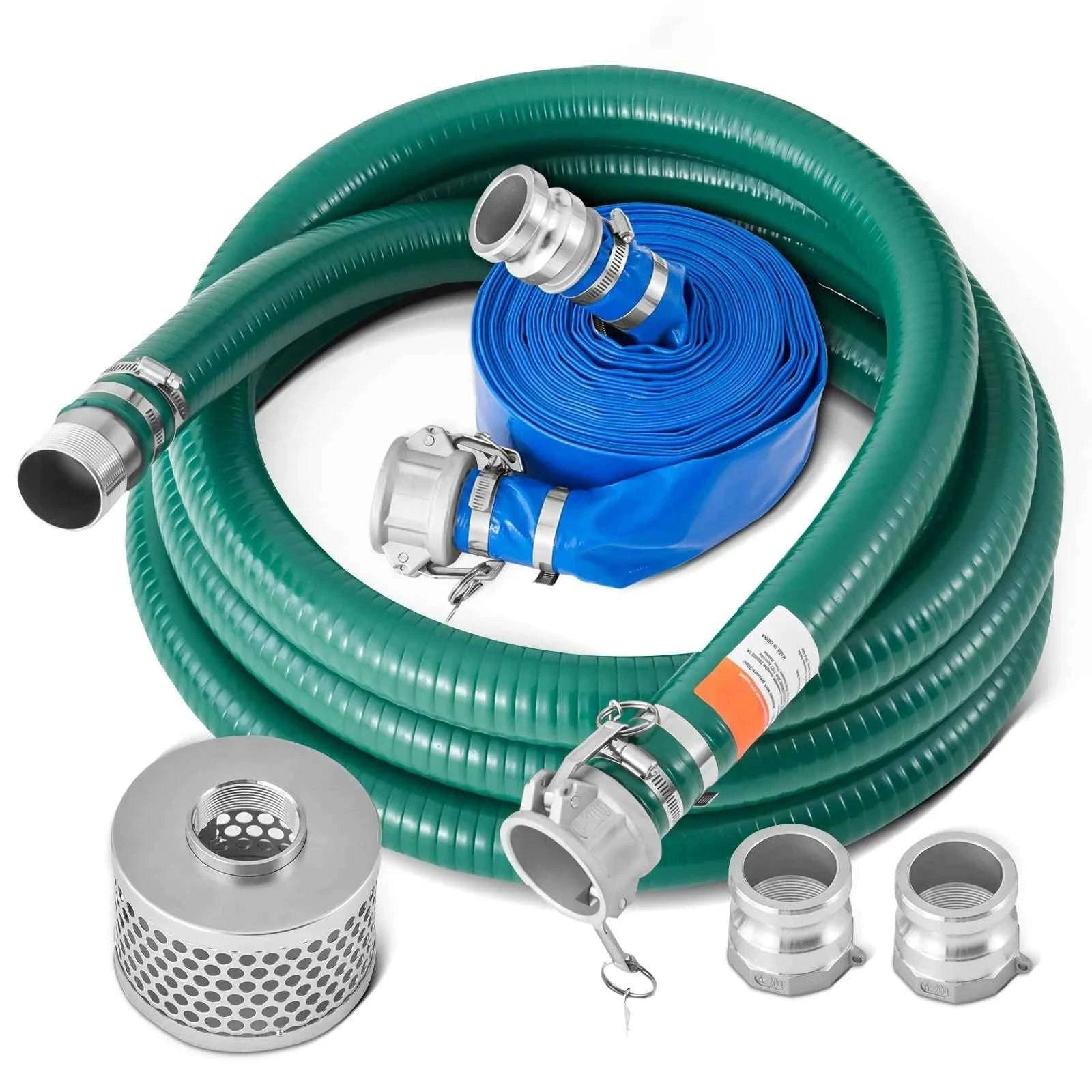 2 in Suction Hose Kit with Backwash Hose and Accessories-2 in x 50 ft / Poland