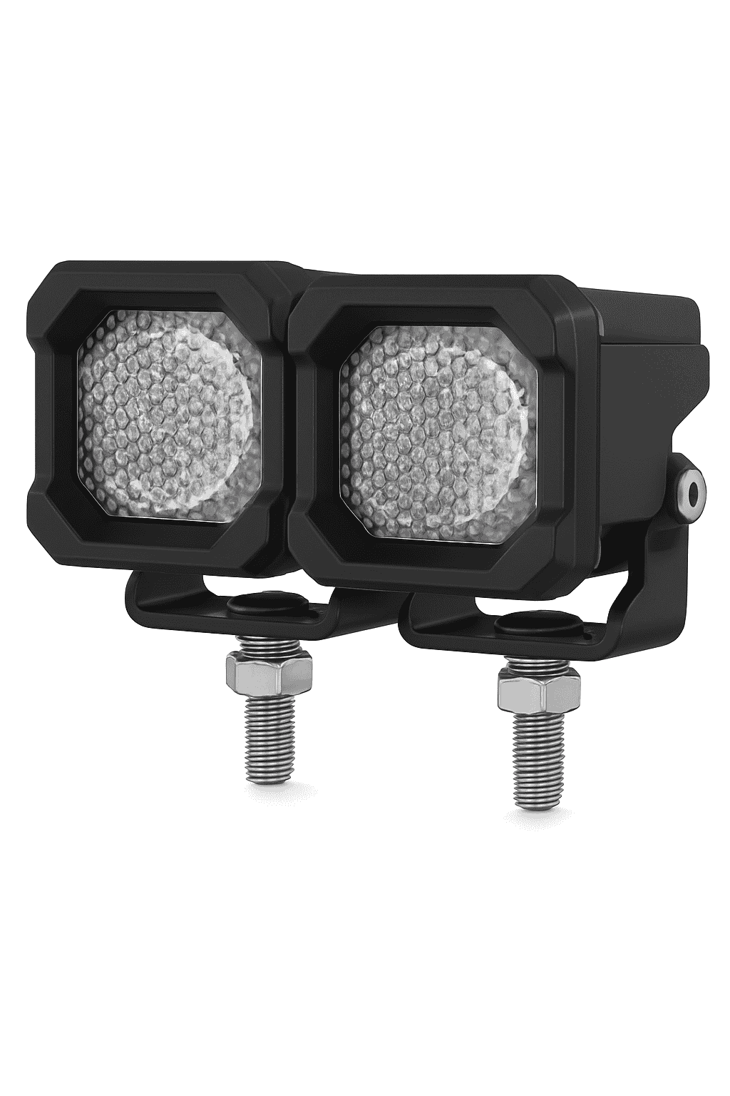 2 Inch LED Pod Lights 50W 12V Waterproof Off-Road Cube Lights-Amber Driving - 1 PC
