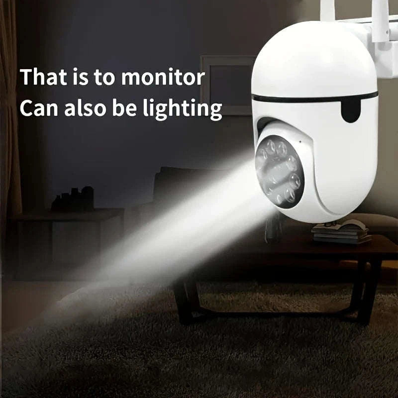 2-Pack 1080P WiFi Security Camera with Color Night Vision, 2-Way Audio, 360° Pan/Tilt/Zoom, Motion Detection-USB / Germany