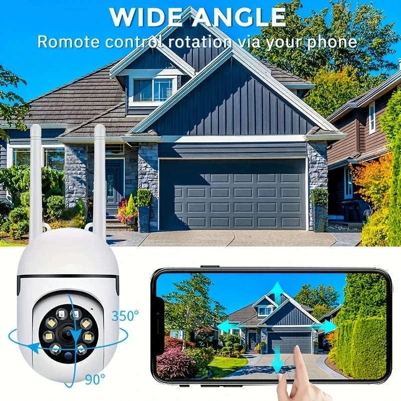 2-Pack 1080P WiFi Security Cameras with Night Vision & Audio-USB / United States