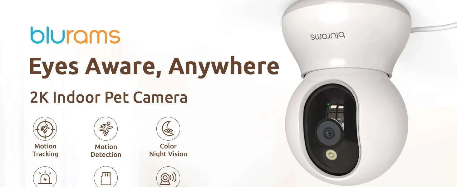 2-Pack 2K Indoor Security Camera Set with 360° View-EU Plug / GERMANY