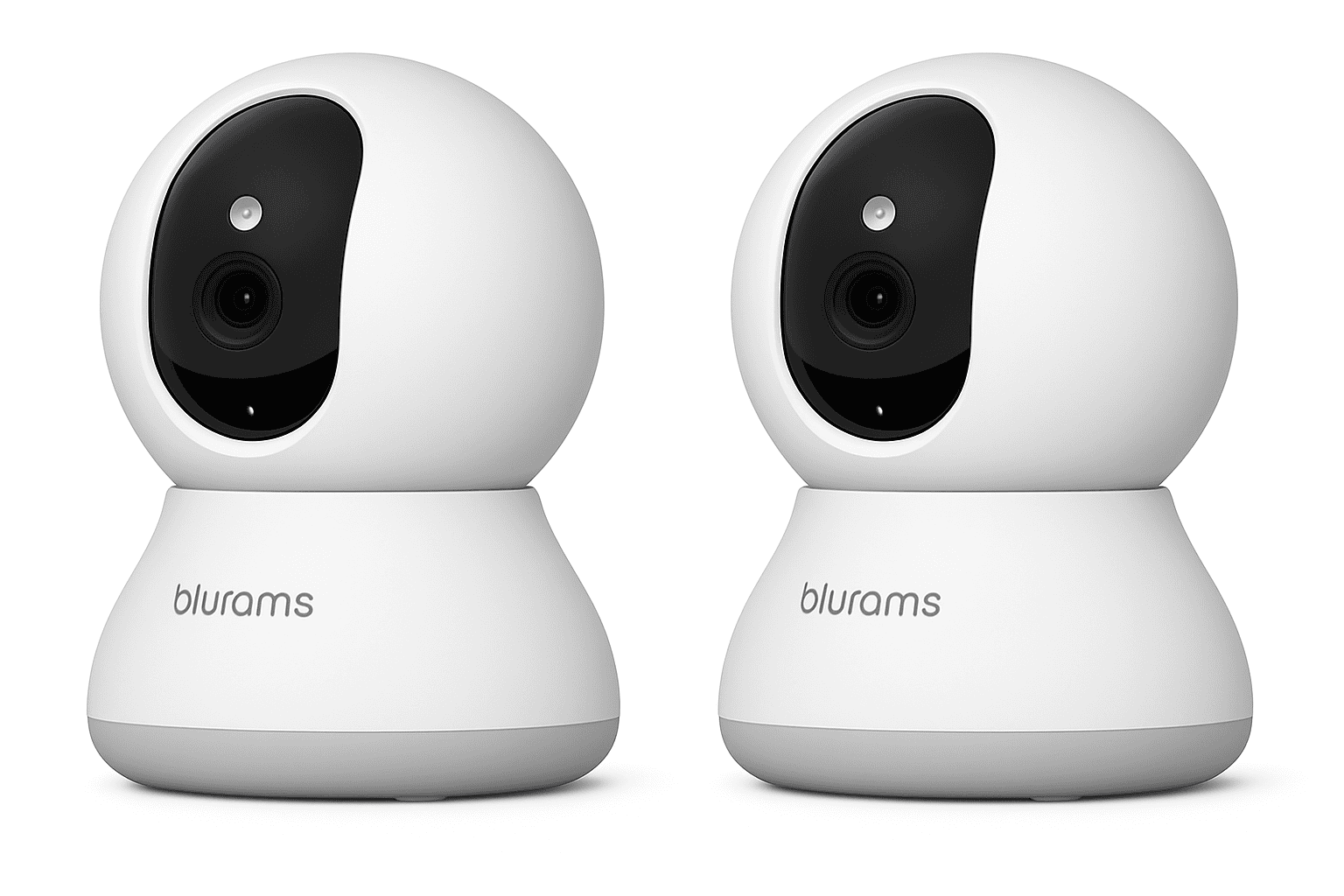 2-Pack 2K Indoor Security Camera with One-Touch Call-EU Plug / spain