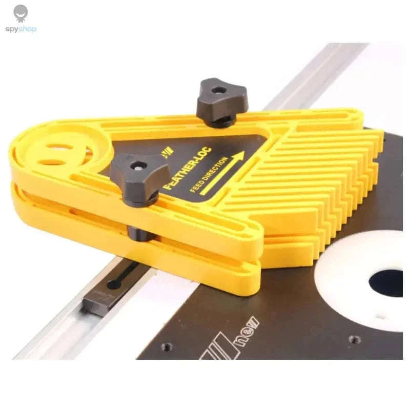 2 Pack Adjustable Featherboard Safety Guide for Cleaner Cuts-Yellow Set