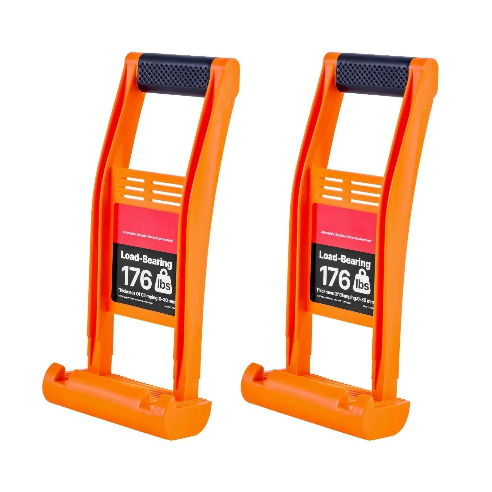 2 Pack Drywall Panel Carrier Handles 176 lbs Capacity Each-