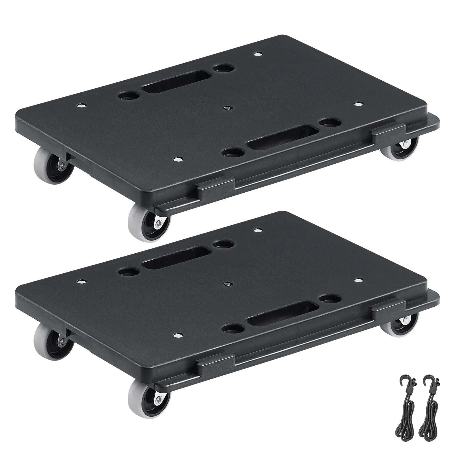 2 Pack Furniture Dolly Movers 500 lbs Each with Wheels-500lbs Each Count / United States