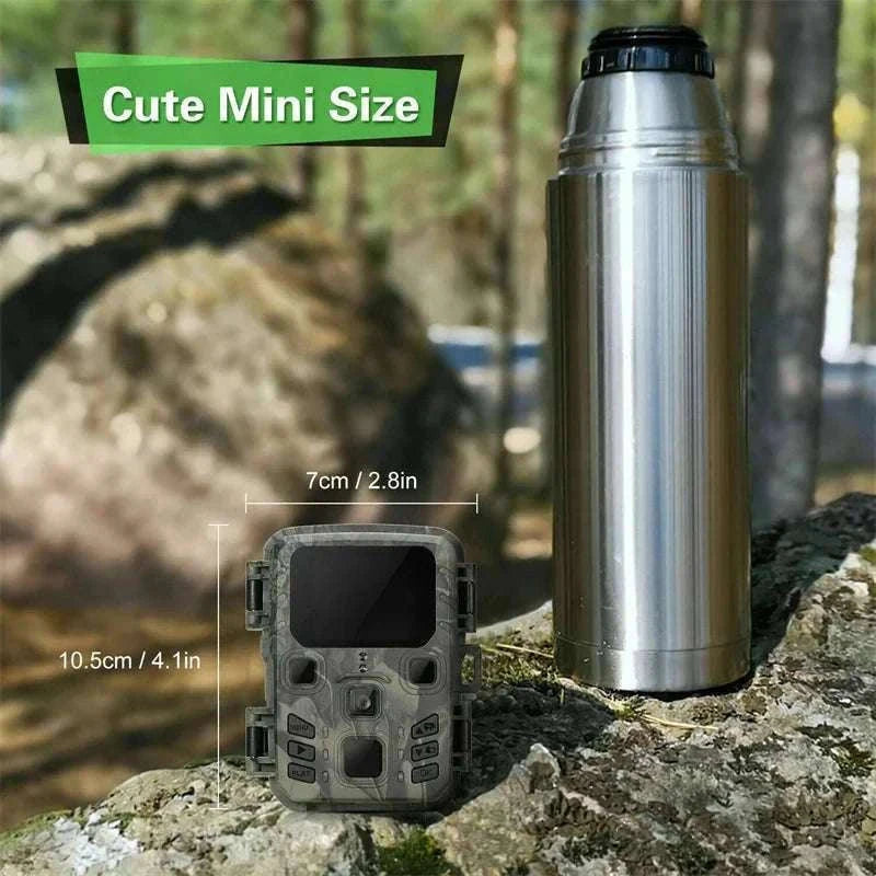 2-Pack Mini Hunting Camera with Night Vision-Default Title
