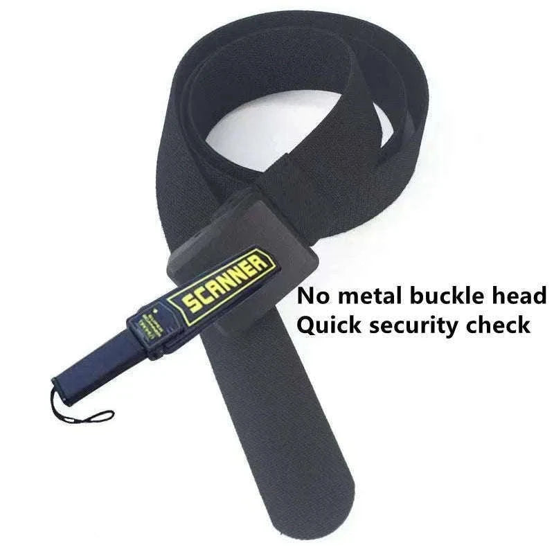 2-Pack Tactical Nylon Belt Set with Automatic Buckle-2PC 03A black / 120cm