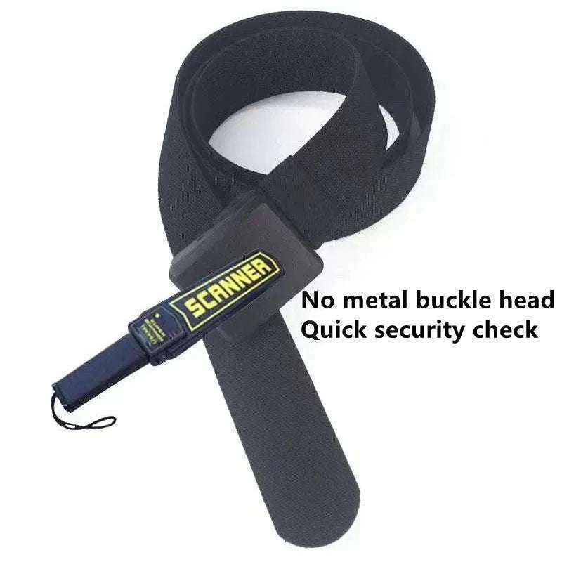 2-Pack Tactical Nylon Belt Set with Automatic Buckle-2PC 03A black / 120cm