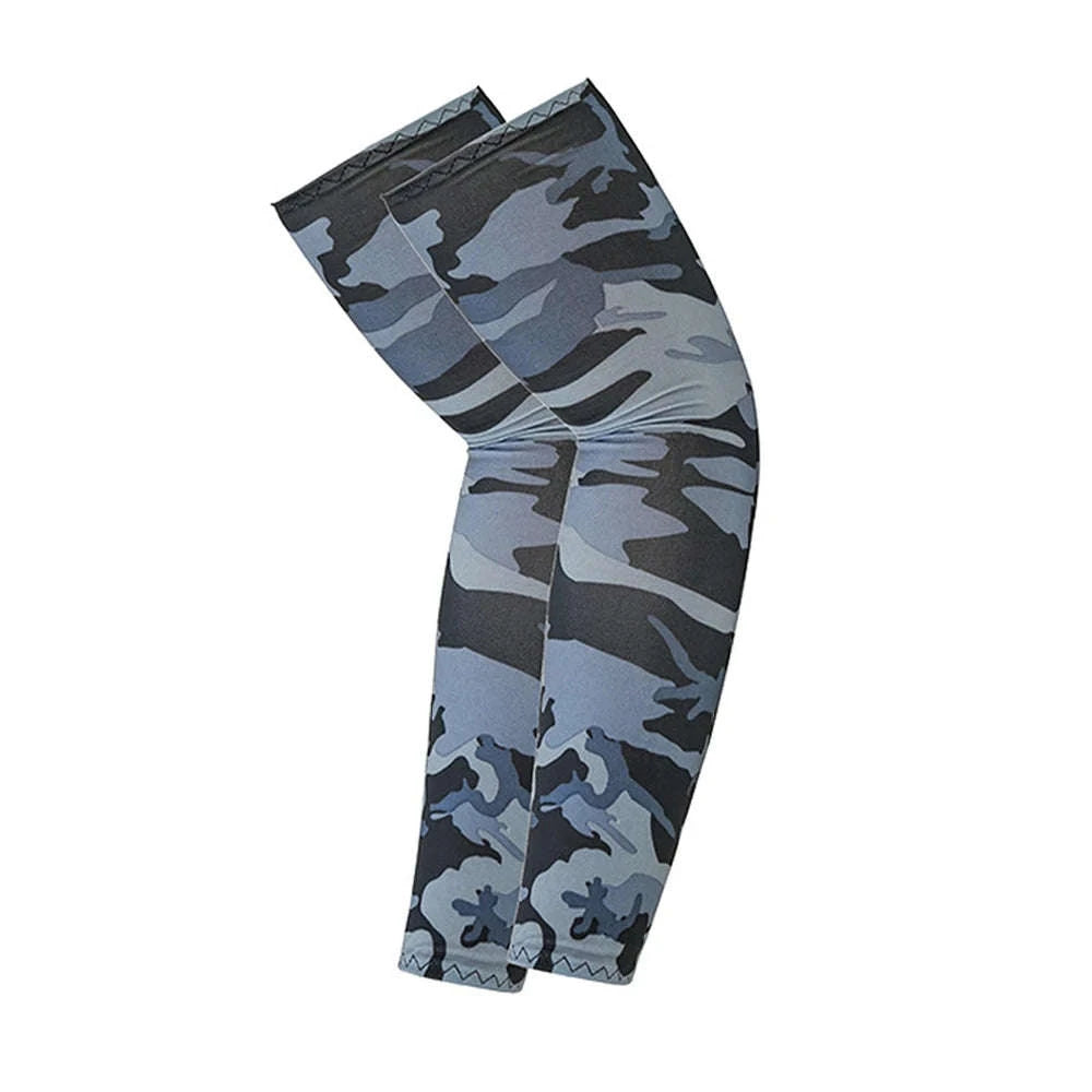 2-Pack Unisex Cooling Arm Sleeves UV Protection-Black