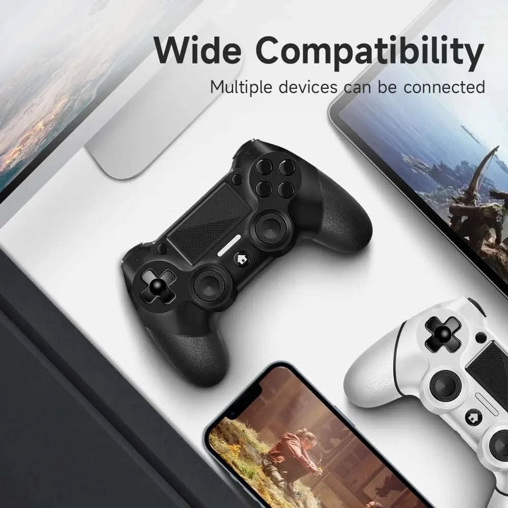 2 Pack Wireless Controllers for Console and PC with Non-Slip Grip-United States