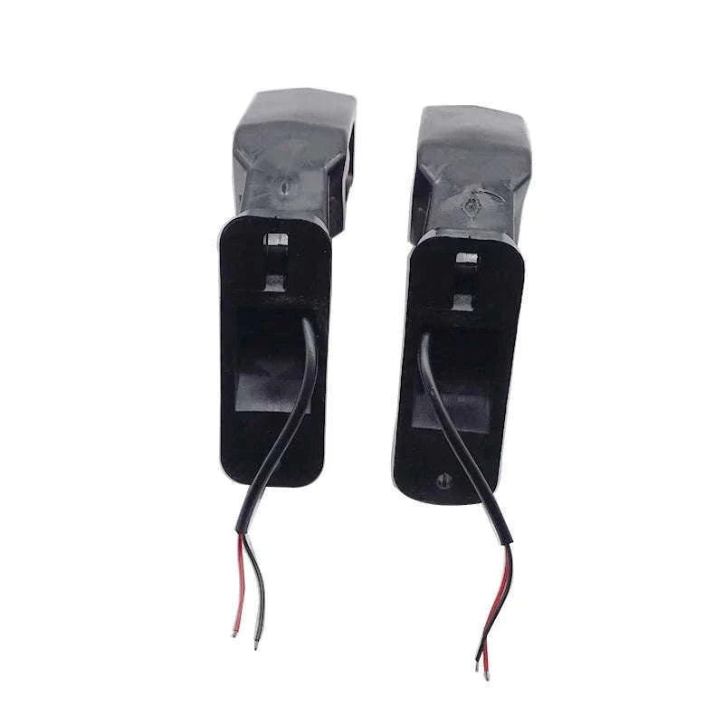 2-Piece 3-Face LED Side Marker Light 12/24V for Trailer Truck Van-2x small long 85mm