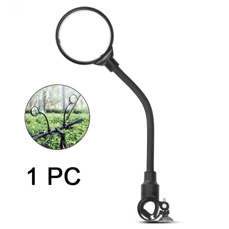 2-Piece 360° Bicycle Rearview Mirror Set for Safer Rides-2 Pcs 5.7 cm