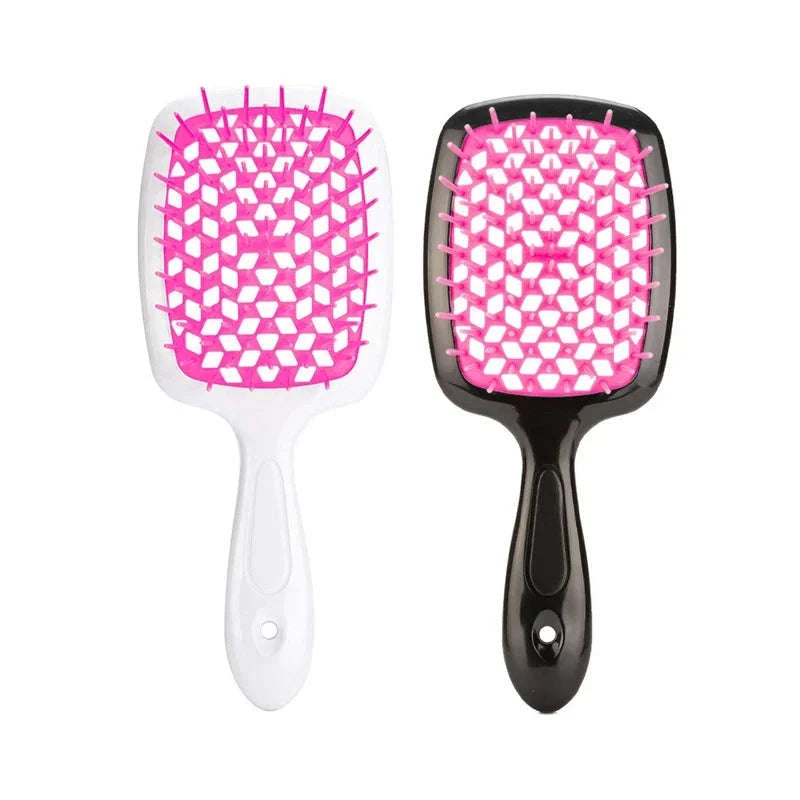 2-Piece Anti-Static Hair Comb Set for Wet & Dry Styling-WS024-B / United States