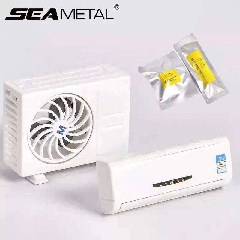 2-Piece Car Air Freshener Solar Rotation Air Vent Diffuser-Lemon scent