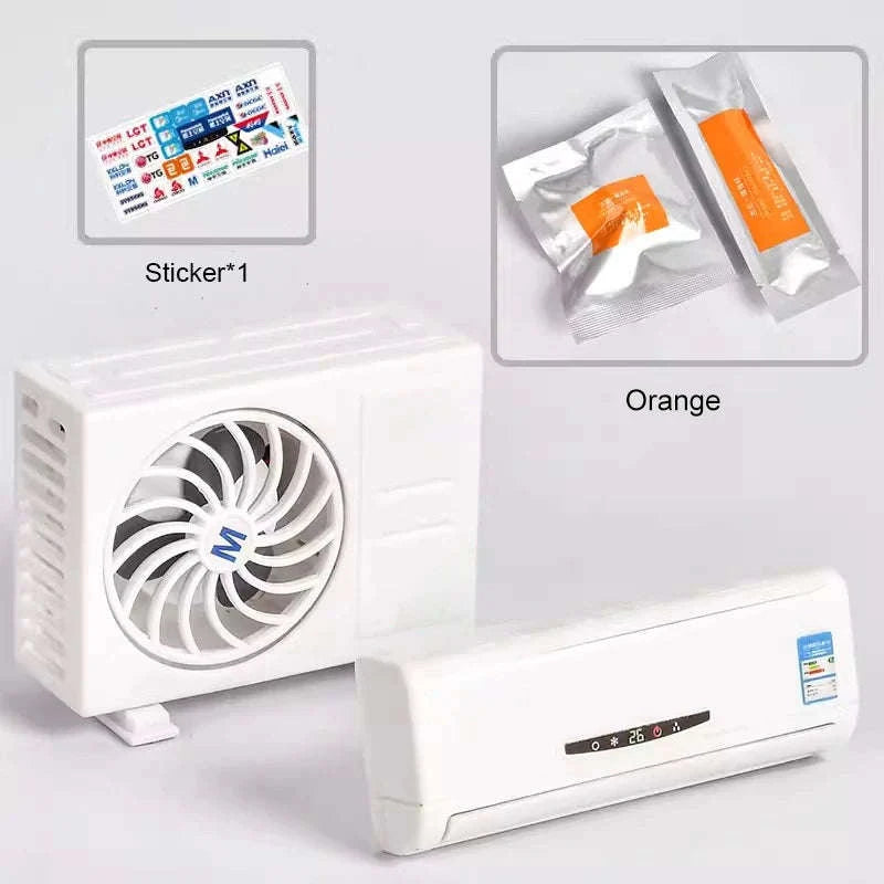 2-Piece Car Air Freshener Solar Rotation Air Vent Diffuser-Lemon scent