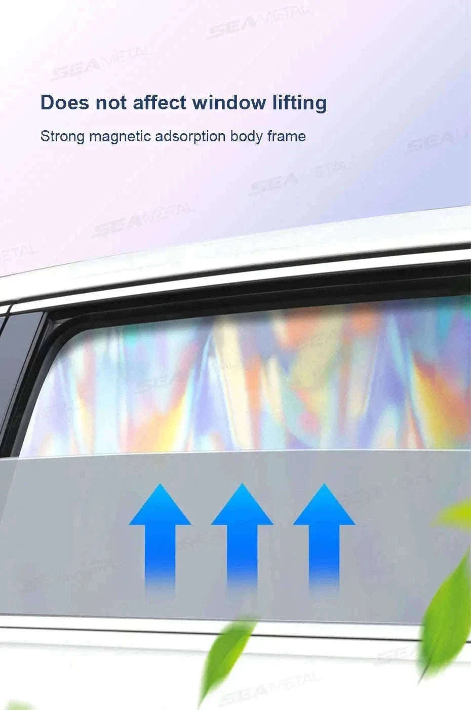 2-Piece Car Side Window Sun Shade-Front 2Pcs