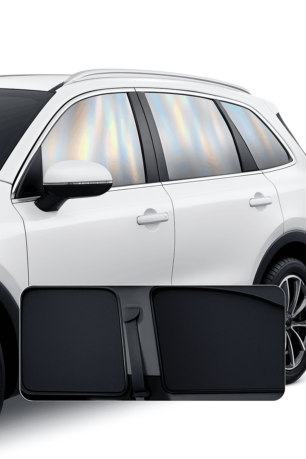 2-Piece Car Side Window Sun Shade-Front 2Pcs