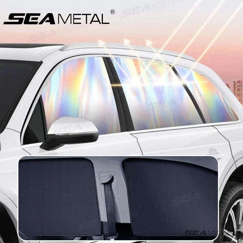 2-Piece Car Side Window Sun Shade-Front 2Pcs
