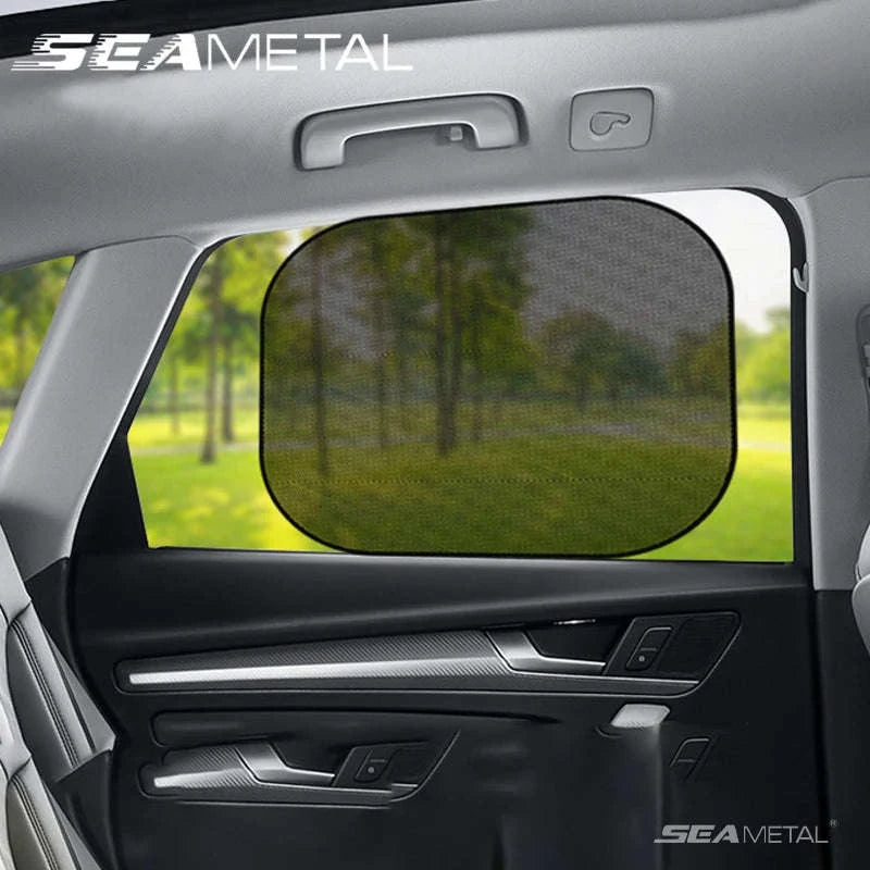 2-Piece Car Side Window Sun Shade-Rear 2pcs