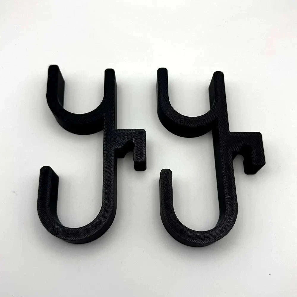 2-Piece Car Umbrella Hooks for Trunk or Seat Back-2Pcs Double Hook