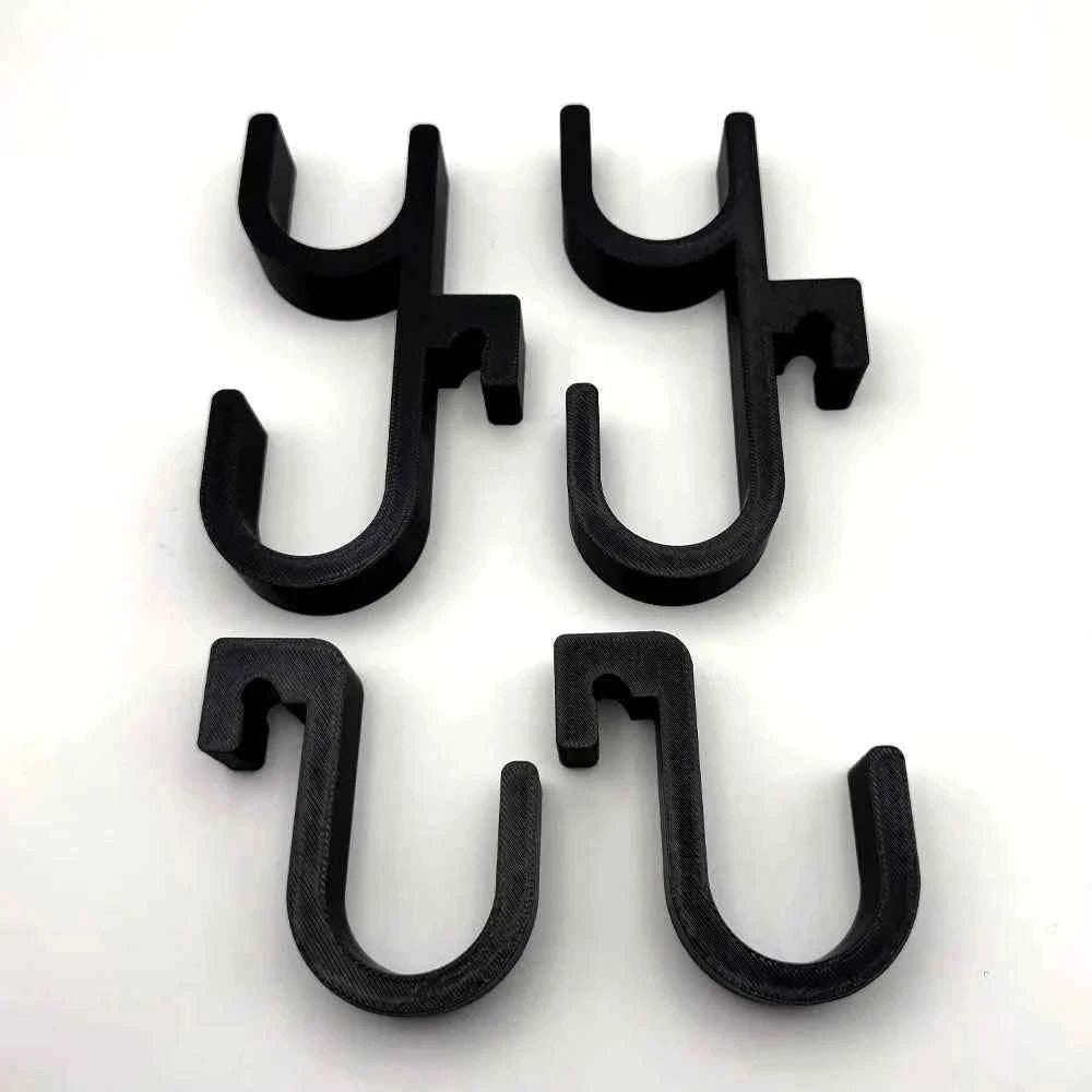 2-Piece Car Umbrella Hooks for Trunk or Seat Back-2Pcs Double Hook