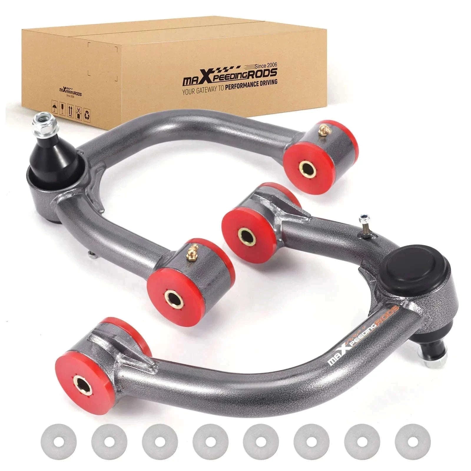 2-Piece Front Upper Control Arms for 2-4 in Lift-United States