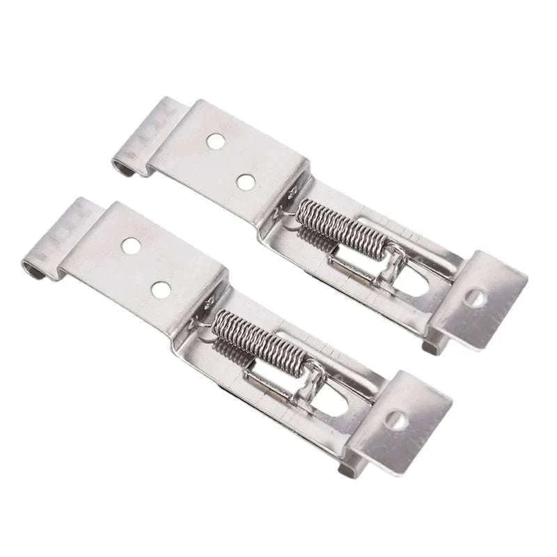 2-Piece Rectangular Stainless Steel License Plate Brackets-Germany