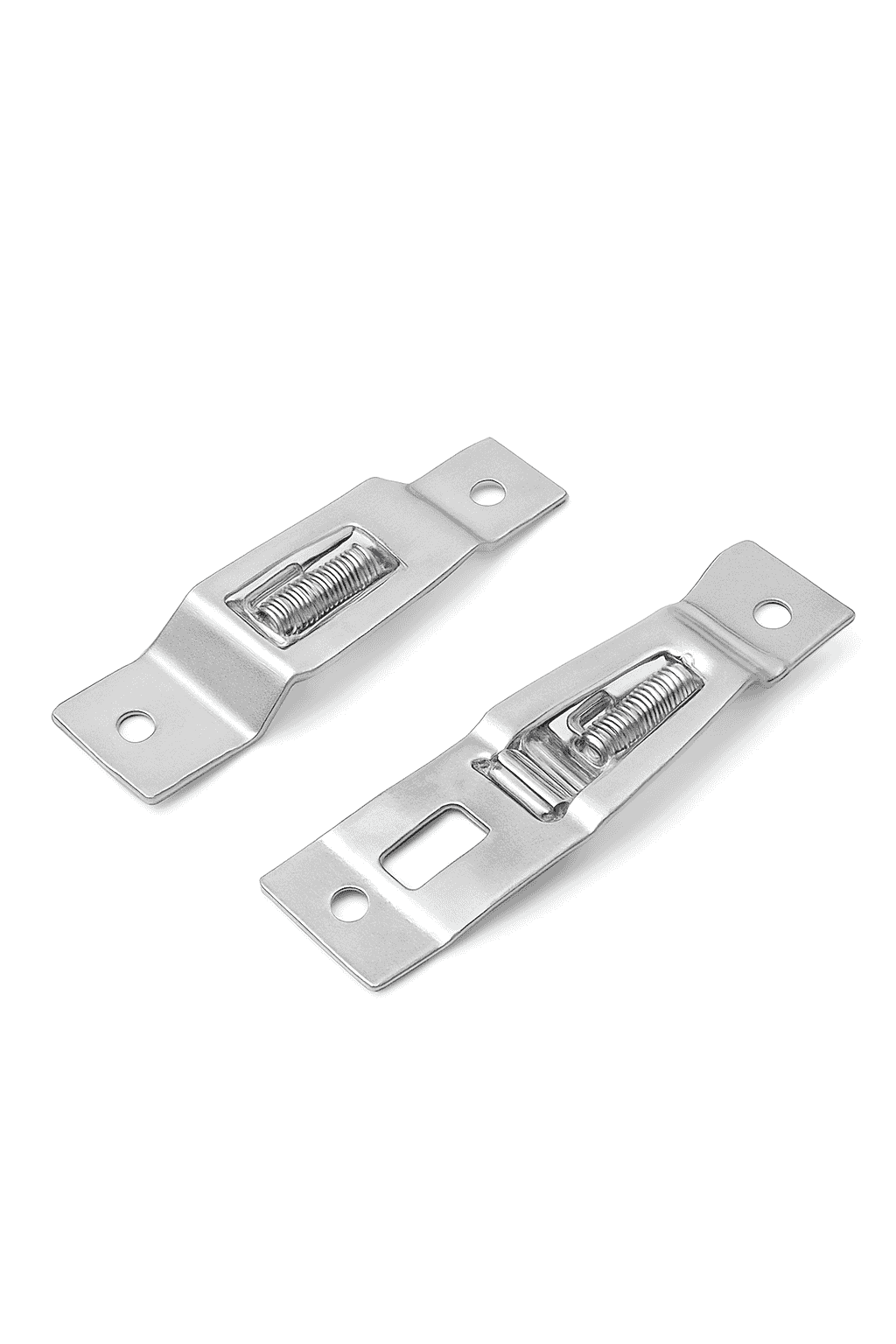 2-Piece Rectangular Stainless Steel License Plate Brackets-Germany