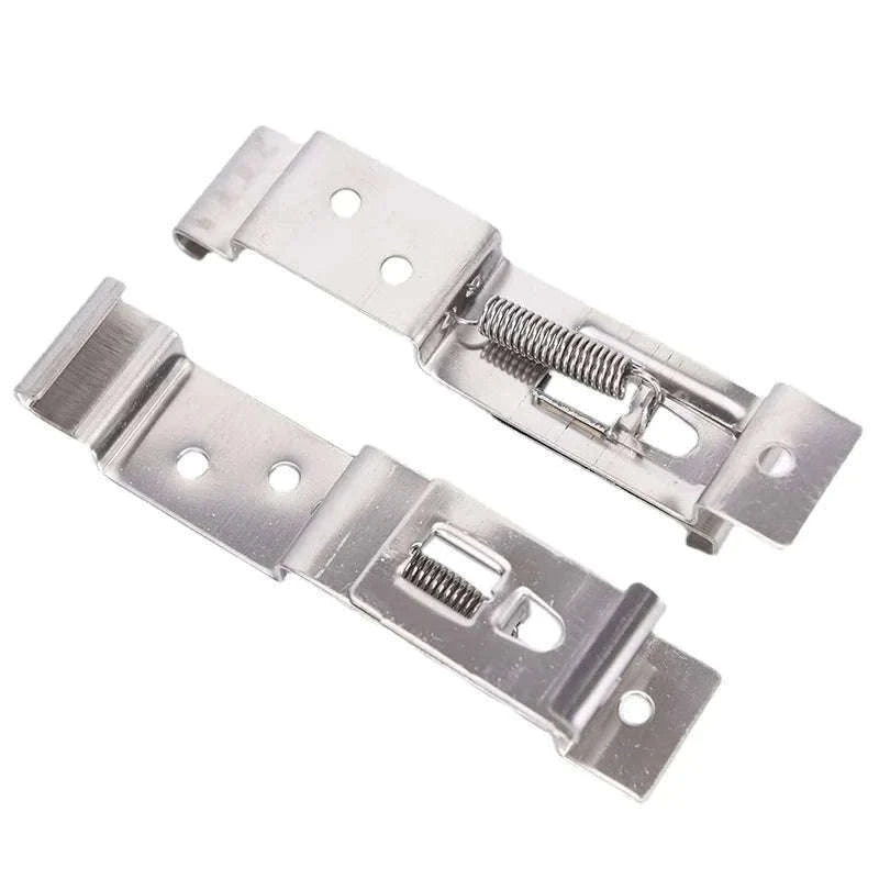 2-Piece Rectangular Stainless Steel License Plate Brackets-Germany