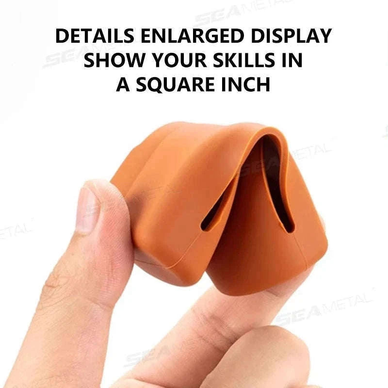 2-Piece Seat Belt Buckle Protector Rubber Cover-Brown 2pcs