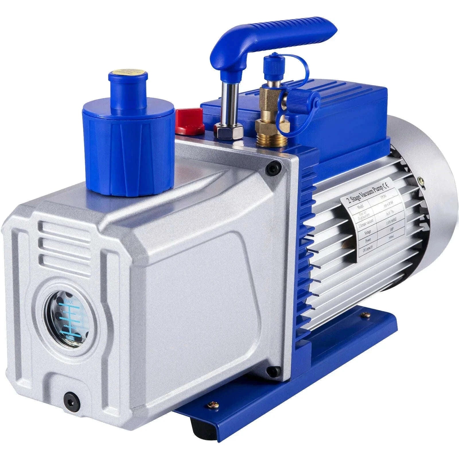 2 Stage Vacuum Pump 10 CFM 1 HP for HVAC and AC Refrigerant-EU / CZECH REPUBLIC
