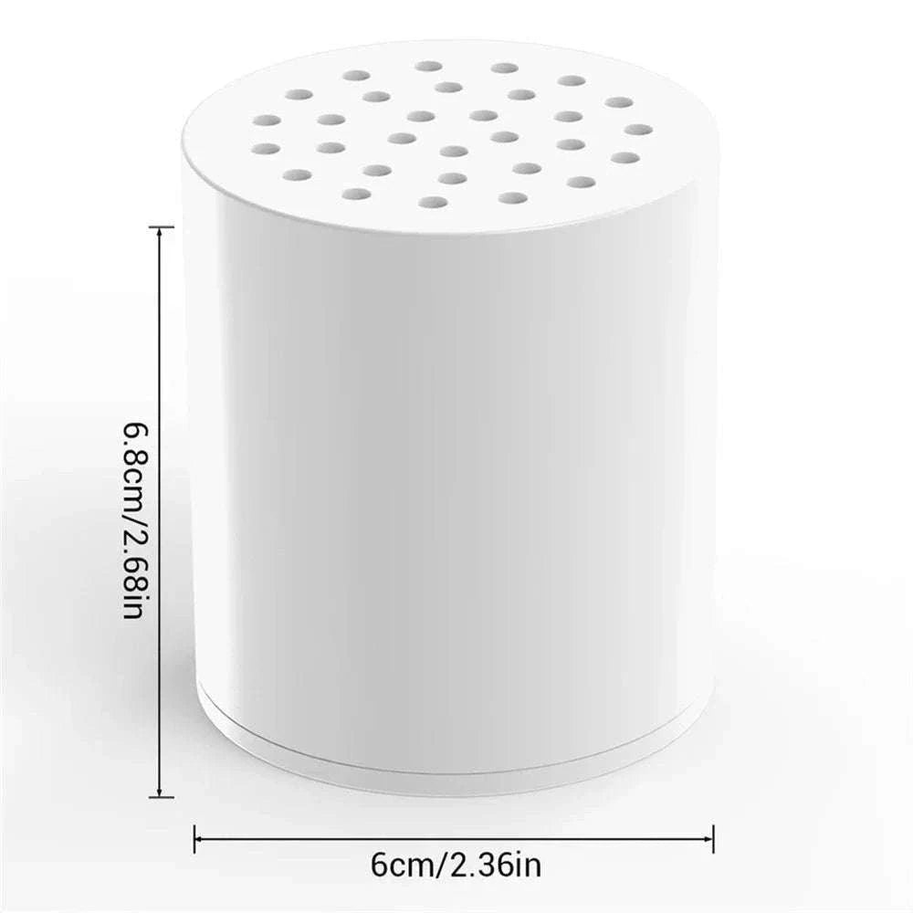 20 Stage Shower Filter Replacement Cartridges for Hard Water (6 Pack)-2PCS / United States