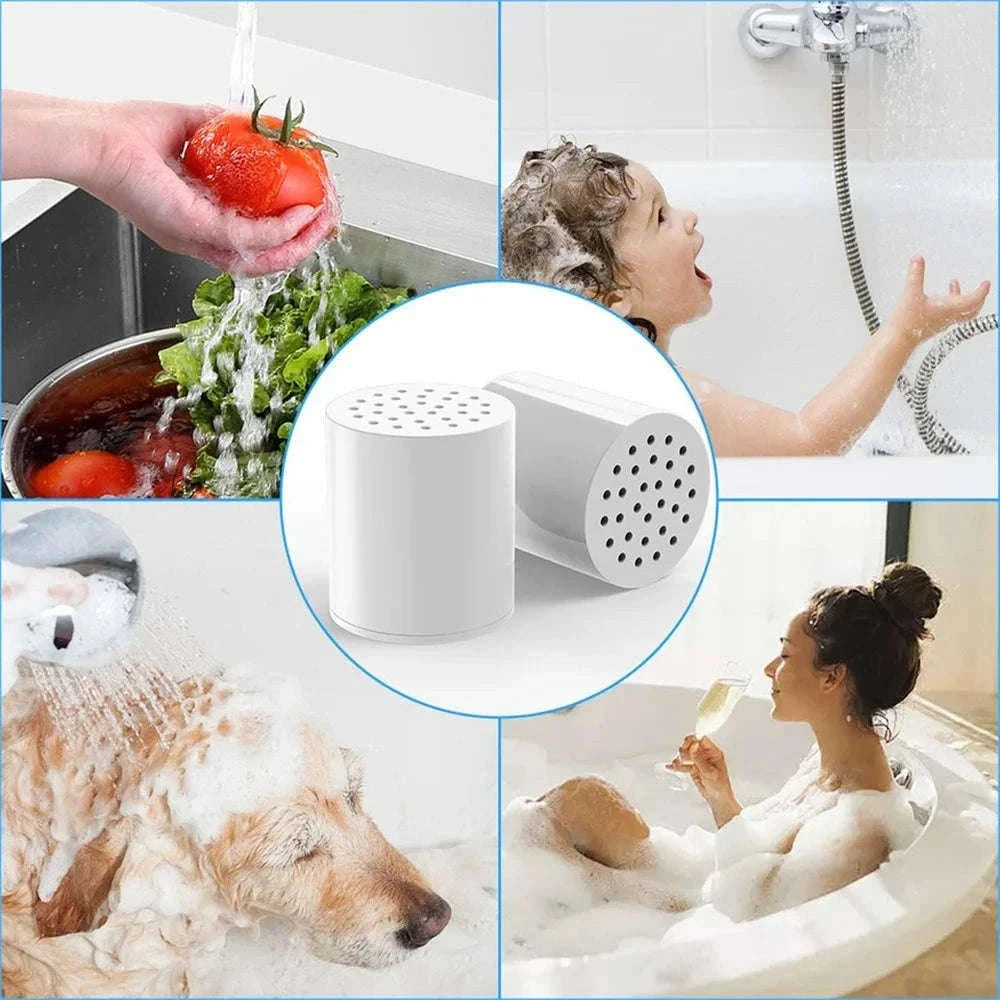 20 Stage Shower Filter Replacement Cartridges for Hard Water (6 Pack)-2PCS / United States