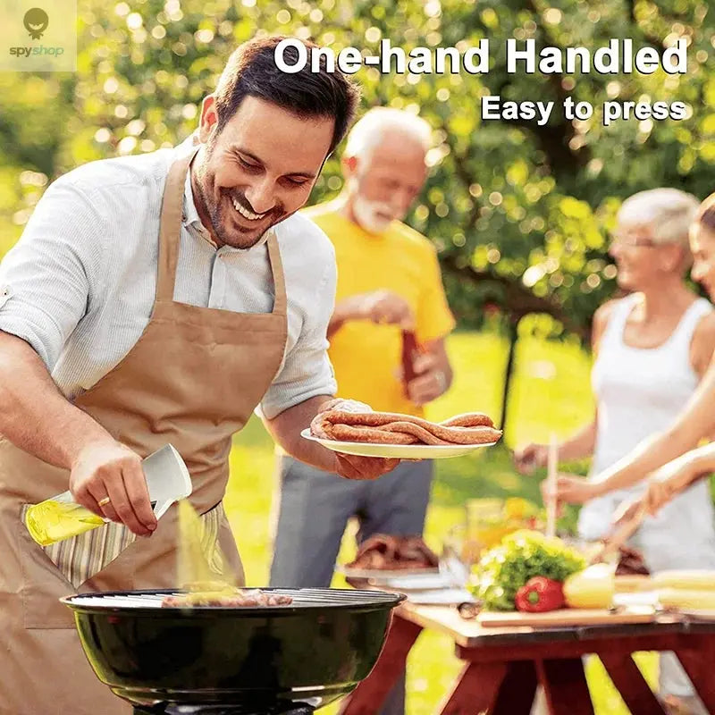 200/300/500ml Oil Spray Bottle BBQ Cooking Olive Oil Sprayer Kitchen Baking Oil Spray Empty Bottle Vinegar Bottle oil brush Spy-shop.com