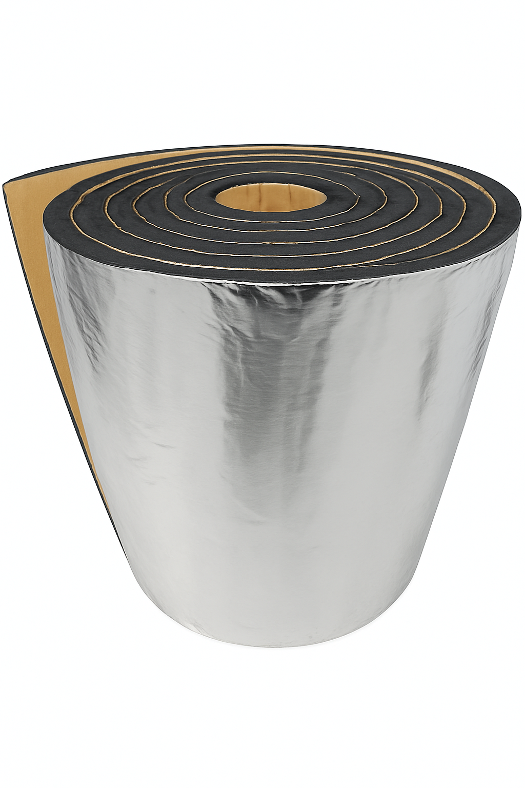Tapete de isolamento acústico para carro 200*50cm, espessuras 5/7/10mm, material de espuma de célula fechada para isolamento térmico e redução de ruído, acessórios para capô.