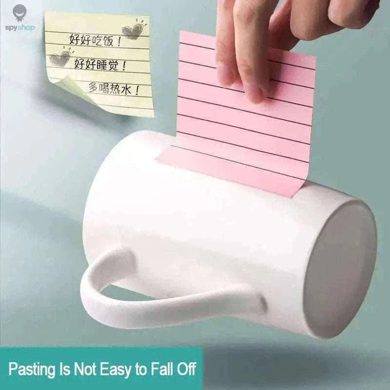 200-Sheet Line Sticky Notes with 4 Color Coding-Large 200 sheets