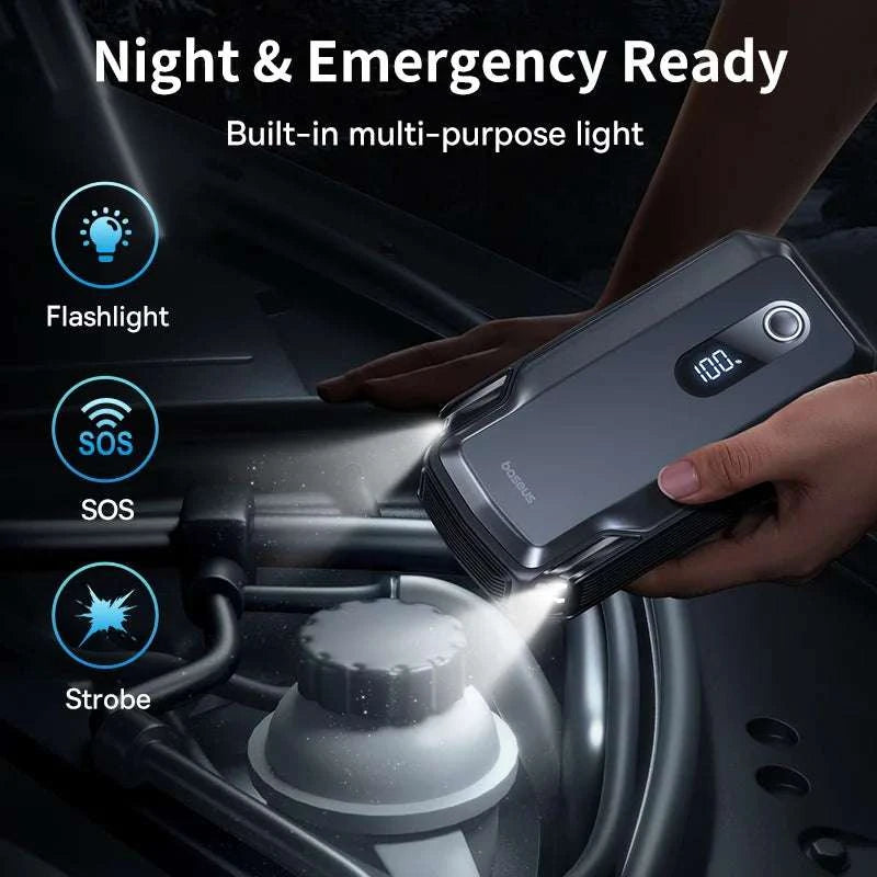 20000mAh Car Jump Starter 8000A Portable 12V Battery Booster-20000mAh
