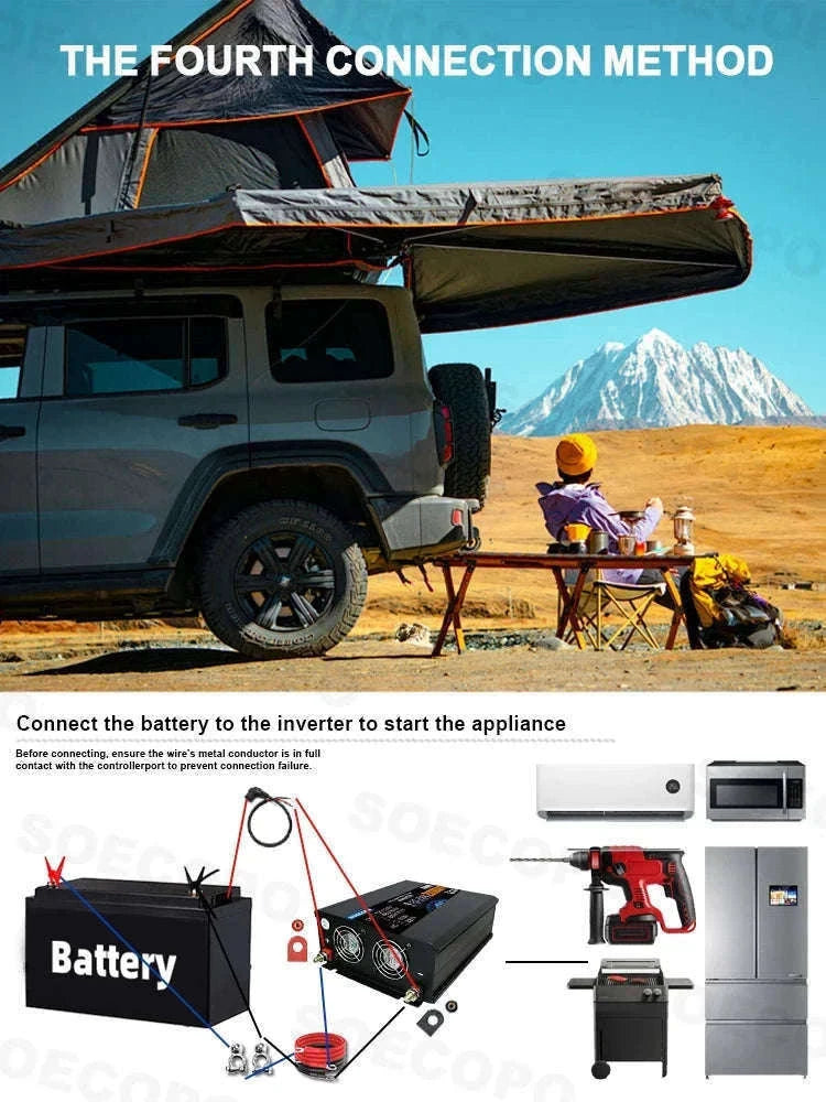 20000W Solar Power System Kit with 800W Panel & 1600W Inverter-12V 24V To 220V 50Hz