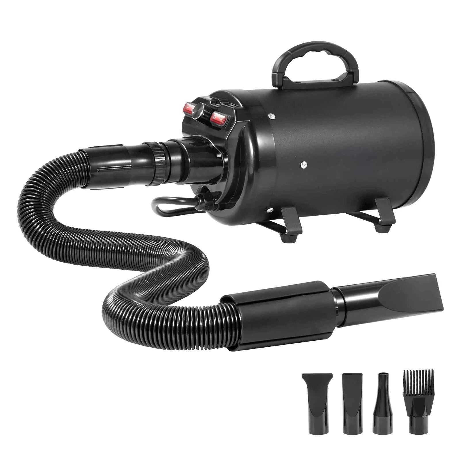 2000W/2.7HP Dog Blow Dryer with Adjustable Speed-Gray / CZECH REPUBLIC